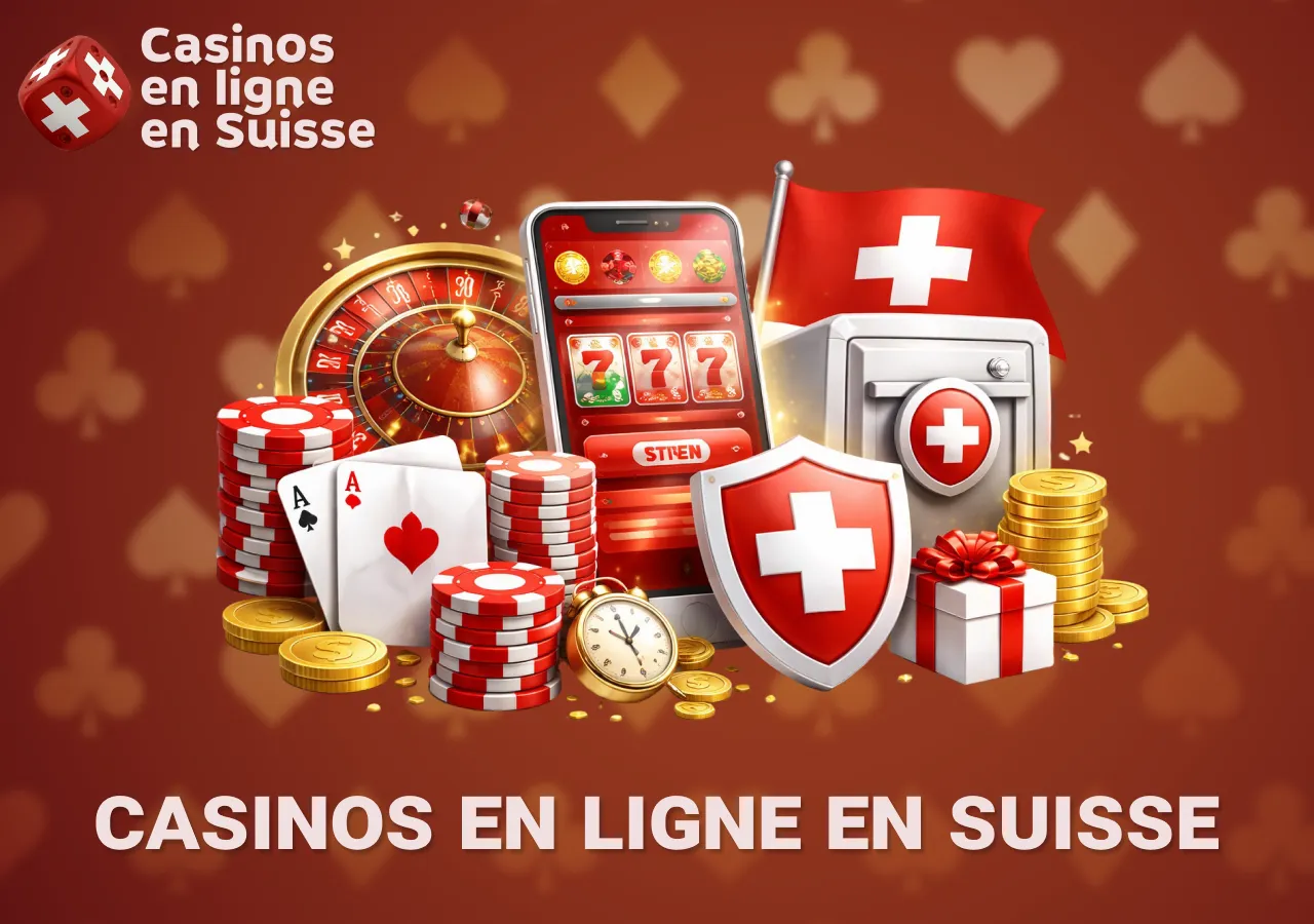 Vue d’ensemble des casinos en ligne disponibles et populaires en Suisse.